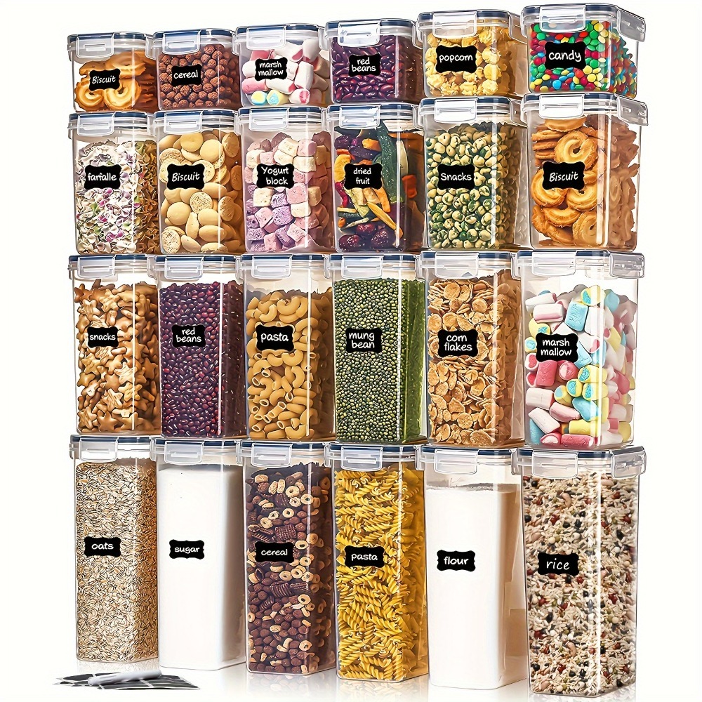 Kitchen Appliances Garage - 24 Buah Wadah Penyimpanan Makanan 12