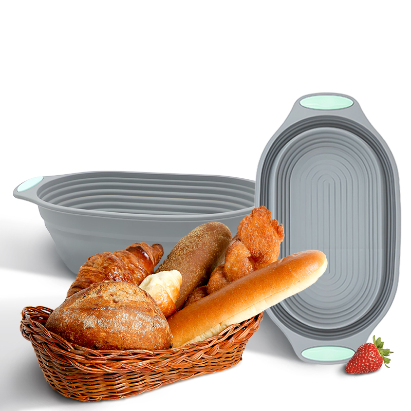 Kitchen Appliances Garage - 1 Buah Keranjang Fermentasi Roti Silikon