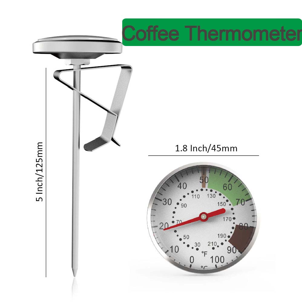 Kitchen Appliances Garage - 0-100 ° C Termometer Makanan Baja