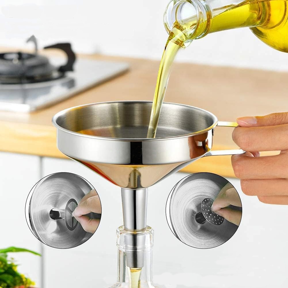 1 Buah Corong Minyak Goreng Ba - Kitchen Appliances Garage ulasan dan harga