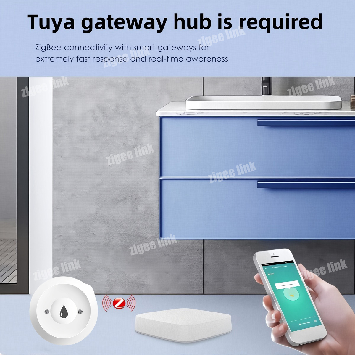 Sensor Kebocoran Air Pintar un - Kitchen Appliances Video ulasan dan harga