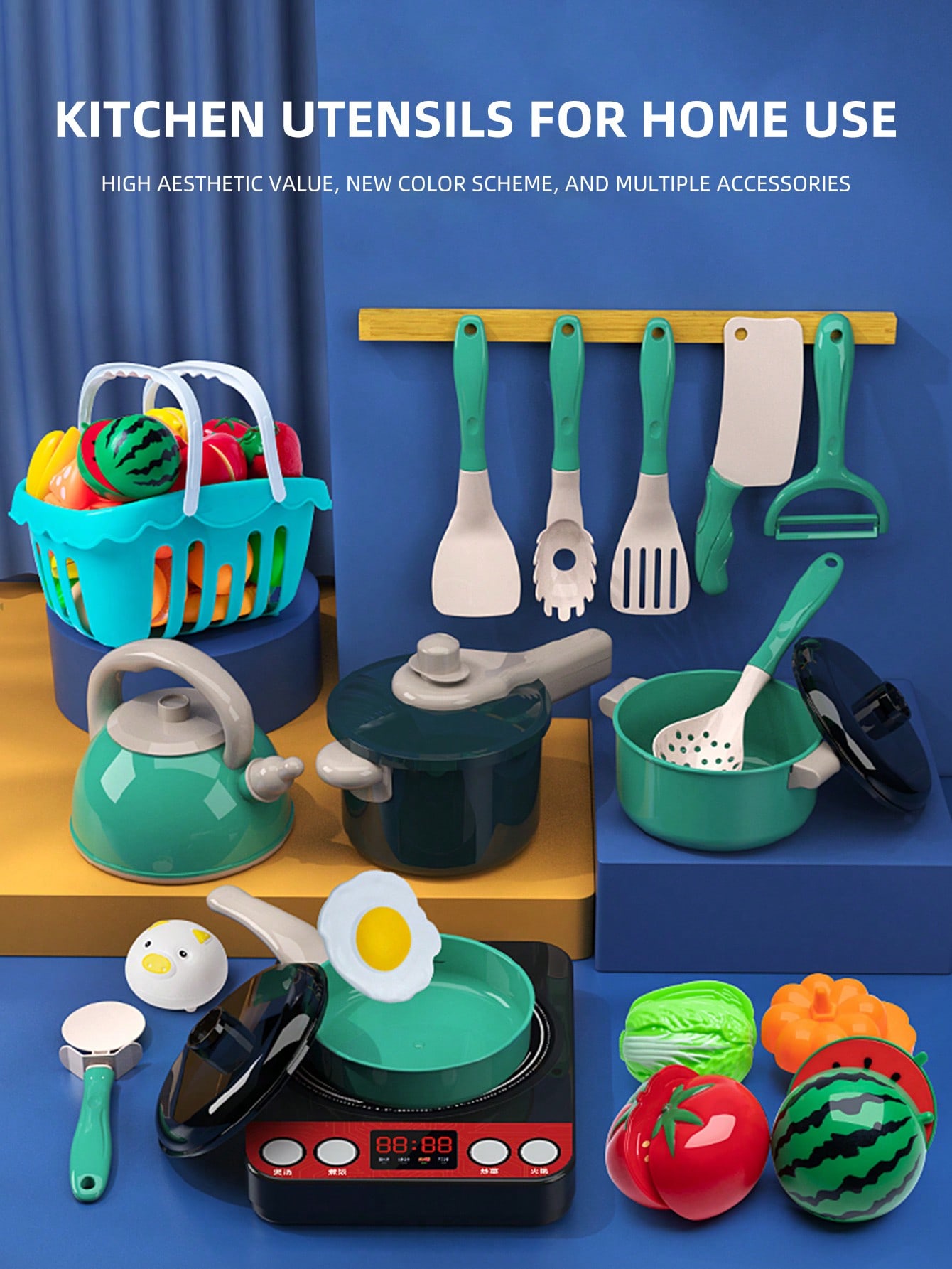Mainan Dapur Anak-anak, Perala - Kitchen Appliances Combo ulasan dan harga