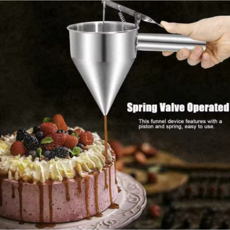 Dispenser Corong Cairan Stainl - Kitchen Appliances Garage ulasan dan harga
