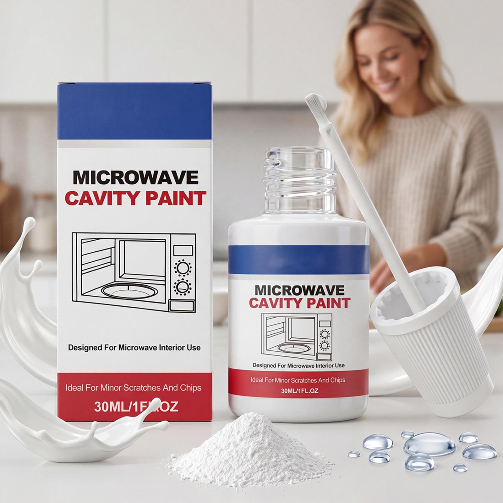 Cat Interior Microwave Dapur R - Kitchen Appliances Repair ulasan dan harga