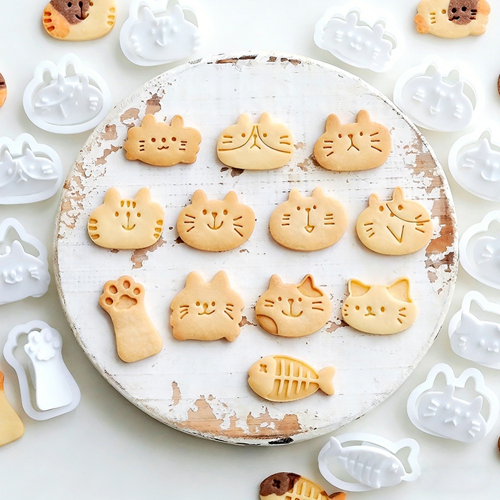 Cetakan Kue Kucing Lucu DIY, A - Kitchen Appliances Garage ulasan dan harga