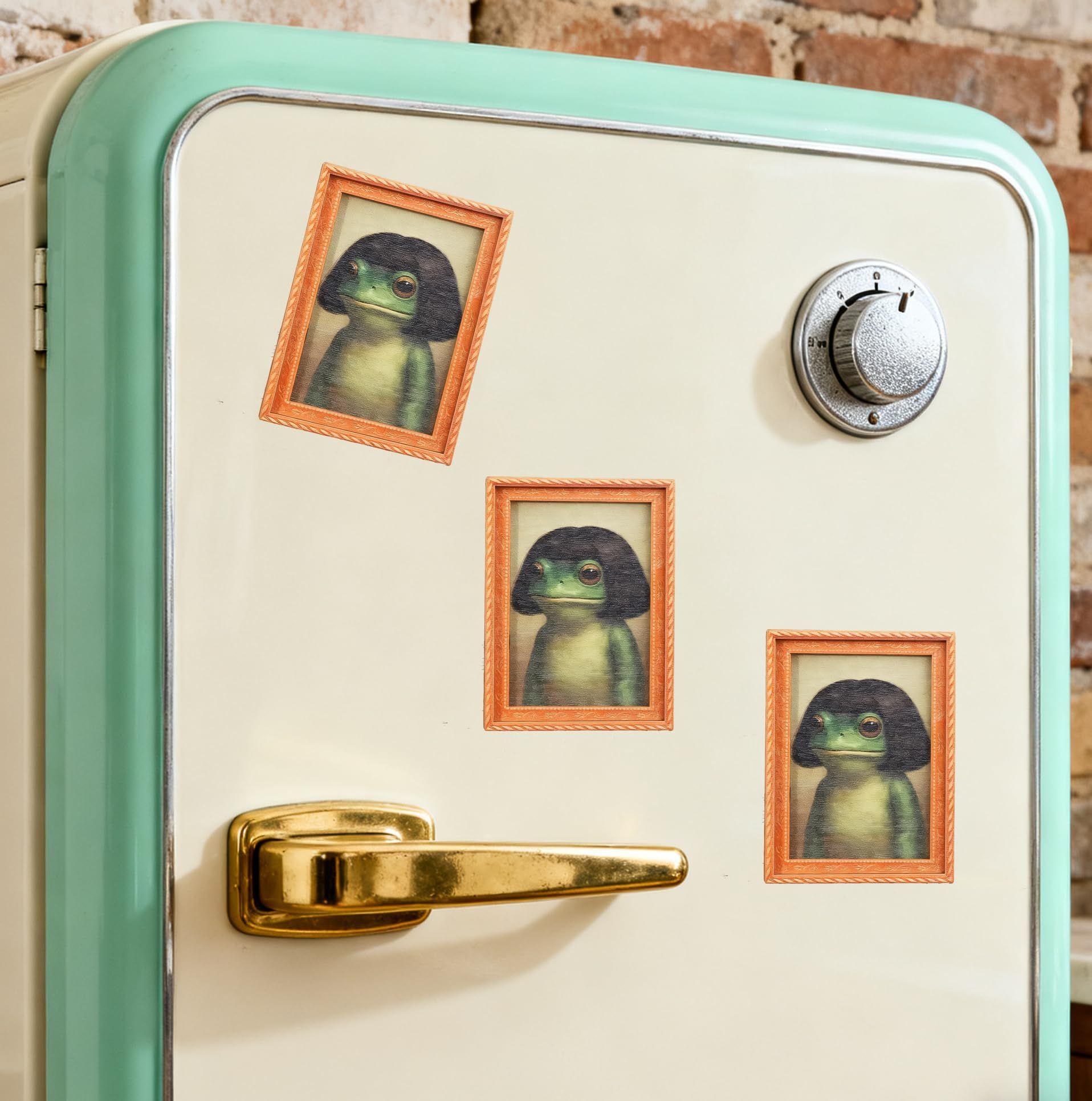 Magnet Katak Lucu Dekorasi Ret - Kitchen Appliances Photos ulasan dan harga
